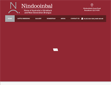 Tablet Screenshot of nindooinbah.com.au